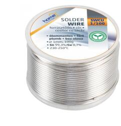 SMA Home SWCU 1/100 forrasztóón 1mm, 100g, európai gyártótól származó kiváló minőségű forrasztóón, összetétel: SN/PB: 60/40%, gyanta: 2, 0% (SWCU 1/100)