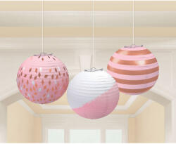 Amscan Rózsaszín Lampion - party-world - 3 037 Ft