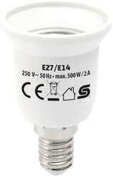 HOME E27/E14 foglalatátalakító adapter, max. 2 A (E27/E14) - allatoutlet