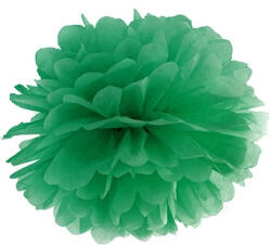PartyDeco Smaragdzöld dekorációs pompom
