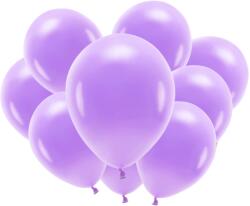 PartyDeco Pasztell lila latex léggömbök öko 30 cm 10 db