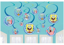 Amscan Sponge bob spirál típusú függöny