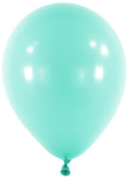 Amscan Menta színű latex lufi 35 cm, 50 db
