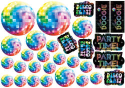 Amscan Disco dekorációs szett