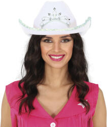Fehér cowboy kalap