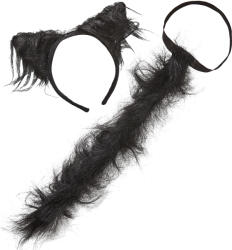 Widmann Set pisica urechi si coada accesorii Costum bal mascat copii