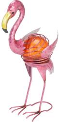 4home Decorațiune solară pentru exterior Flamingo, 24 x13 x în. 33, 5 cm, roz