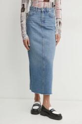 Patrizia Pepe farmer szoknya maxi, egyenes, 8G0454 D1WZB - kék 40 - answear - 54 990 Ft