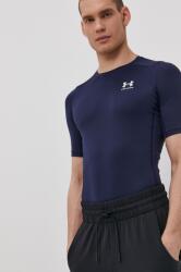 Under Armour edzős póló 1361518 sötétkék, sima - sötétkék M