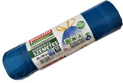 Mazzini Szemeteszsák, újrahasznosított húzófüles, 110 l, 10 db, 60x100 cm, 28 , MAZZINI, kék (104160) - tabexpress