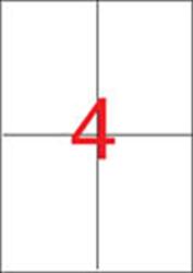 APLI Etikett, univerzális, 105x148 mm, APLI, 100 etikett/csomag (10827) - tabexpress