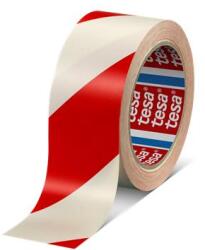 tesa Jelölőszalag, 50 mm x 33 m, TESA Professional piros/fehér (60760-00092-15) - tabexpress