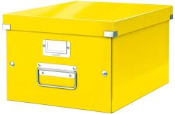 LEITZ Doboz, A4 méret, LEITZ Click&Store , sárga (60440016) - tabexpress