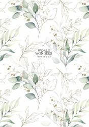Shkolyaryk Publishing House Jegyzetfüzet, A4, vonalas, 80 lap, keményfedeles, SHKOLYARYK World Wonders , vegyes (A4-IC-080-779L)