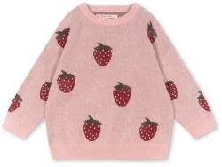Konges Sløjd gyerek pulóver LAPIS LUREX KNIT BLOUSE rózsaszín, KS102260 - rózsaszín 122-128