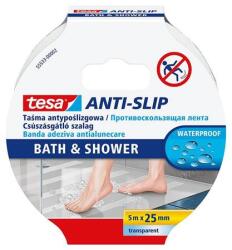 tesa Csúszásgátló szalag, fürdőszobai, 25 mm x 5 m, TESA Anti-Slip , átlátszó (55533-00002-11) - tabexpress