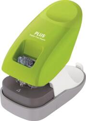 PLUS Corporation Kapocs nélküli tűzőgép, asztali, 10 lap, PLUS, zöld (31261) - tabexpress