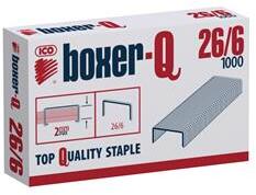 BOXER Tűzőkapocs, 26/6, BOXER (7330060000) - tabexpress