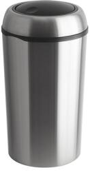 VEPA BINS Billenős szemetes, 75 l, fém, VEPA BINS, ezüst (VB 404515)