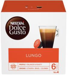 NESCAFÉ Kávékapszula, 16 db, NESCAFÉ DOLCE GUSTO Caffé Lungo (12423697) - tabexpress