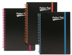 Pukka Pad Spirálfüzet, A5, vonalas, 100 lap, PUKKA PAD, Neon notepad (7663-PPN)