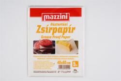 MAZZINI Háztartási zsírpapír, íves, 5 ív, 40x60 cm, MAZZINI (103036)