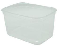 Műanyag tál, lezárható, 750 ml, 50 db Svéd (22200026) - tabexpress