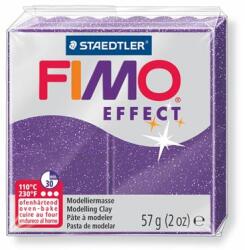 FIMO Gyurma, 57 g, égethető, FIMO Effect , csillámos bíborlila (8010-602) - tabexpress