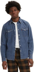 Levi's Barstow Western Standard Cu mânecă lungă Denim Cămașă în Linie lată Dark Blue 857440041 (857440041)