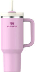 STANLEY Tumbler Pahar cu mâner Termos Oțel inoxidabil Fără BPA 1.18lt Cherry Blossom cu Pai și Mâner 10-10825-050 (10-10825-050)