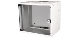 EQUIP Fali Rackszekrény - EWM-09-5440-G (19", 9U, 540x400mm, lapra szerelt, szürke) (EWM-09-5440-G) - pixel