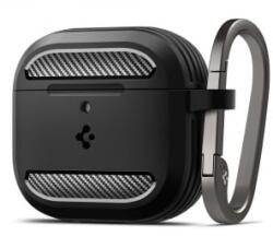Spigen Rugged Armor AirPods 4 tok fekete (ACS08642) (ACS08642)