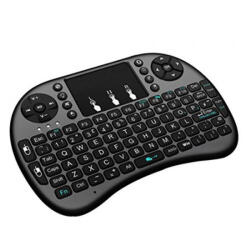 RGB Mini Vezeték Nélküli Billentyűzet - Touchpaddal, Okostv Kompatibilis