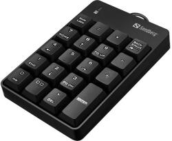Sandberg 630-07 USB Vezetékes Numerikus Billentyűzet - Fekete (630-07)