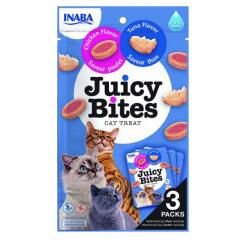Inaba Foods Churu Juicy Bites Recompense cu Ton si Pui, 3 x 11.3 g