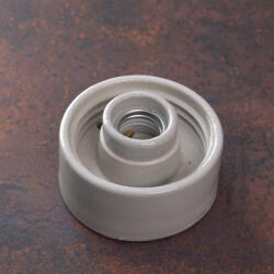 deLux Porcelán alj egyenes, 60 W, DEL078 (DEL078)