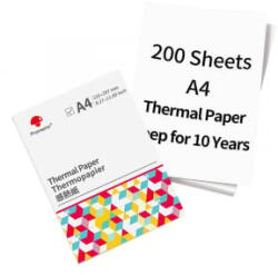 Phomemo A4-es hőpapír fehér 200db/cs (Q22- A4, 200s)
