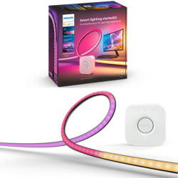 Philips Hue Play Gradient Lightstrip + Hue Bridge LED-szalag szett 32-34 monitorokhoz (929003498602)
