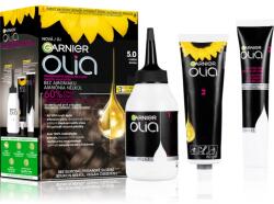 Garnier Olia Big Kit Culoare permanenta pentru par culoare 5.0 Brown 1 buc
