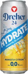 Dreher 24 Hydrate alkoholmentes világos sör és mangó-citrom ízű ital keveréke 0, 0% 0, 5 l - ecofamily