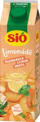 Sió limonádé 1l őszibarack-citrom-menta 6%