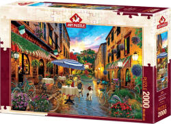 Art Puzzle Пъзел Art Puzzle от 2000 части - Колоездене през Италия, Дейвид М (5475)