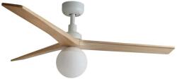Faro Barcelona FARO 34280WT-11L KLIM M ventilator 1xE27/15W/230V pin/ alb, pr. 125 cm WT+DO (FA34280WT-11L)