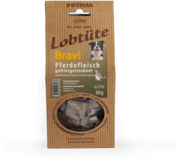  Petman Petman Lobtüte Brav! szárított lóhús (80g) kutya, macska snack