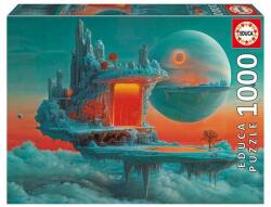 Educa 1000 db-os puzzle - Tűz és jég bolygója (20237) (20237)