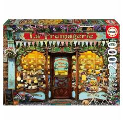 Educa 2000 db-os puzzle - Különleges sajtok boltja (20264) (20264)