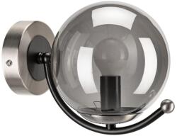 LAMKUR Aplică GEORGIA 1xE14/5W/230V crom mat/fumuriu (LA53967)