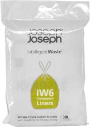 Joseph Joseph IW6 szemeteszsák 30 L Átlátszó 20 db (30118)