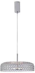 EUROLAMP Lustră LED pe cablu LED/10W/230V 3000K crom lucios d. 35 cm (EU0266)