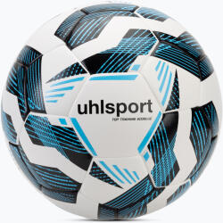 uhlsport Fairtrade Top Training Addglue futball fehér/fekete/fluo kék méret 5